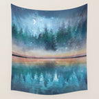Evening Mist Wall Tapestry Gallery Image 4