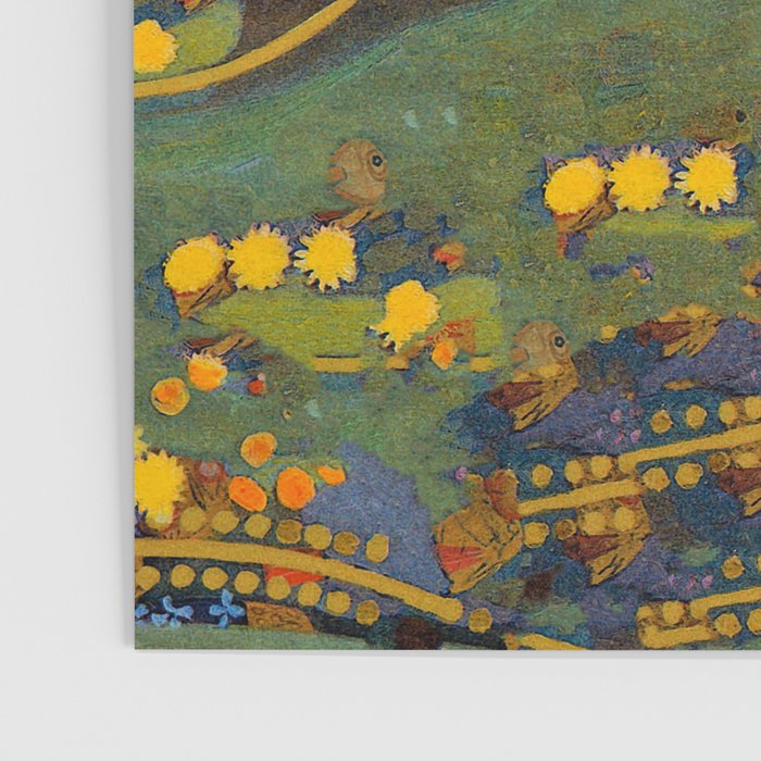 Gustav Klimt "Water Serpents" (detail) Poster Gallery Image 3