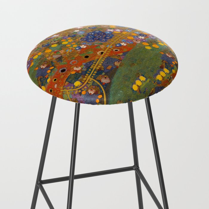 Gustav Klimt "Water Serpents" (detail) Stool Gallery Image 2
