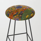 Gustav Klimt "Water Serpents" (detail) Stool Gallery Image 2