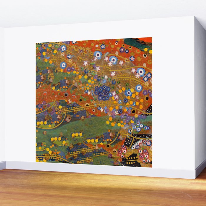 Gustav Klimt "Water Serpents" (detail) Wall Mural Gallery Image 2