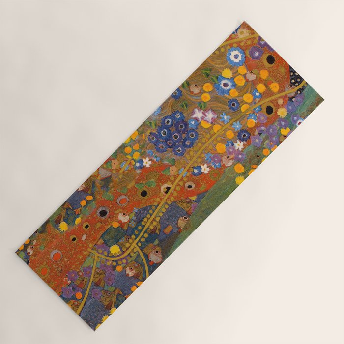 Gustav Klimt "Water Serpents" (detail) Yoga Mat Gallery Image 1