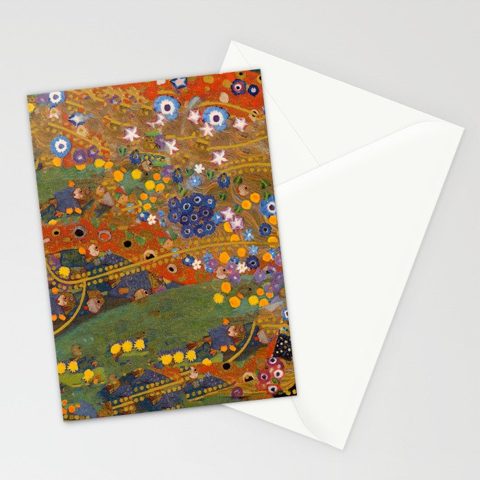 Gustav Klimt "Water Serpents" (detail) Stationery Card Gallery Image 2