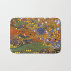 Gustav Klimt "Water Serpents" (detail) Bath Mat Gallery Image 1