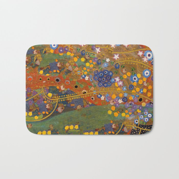 Gustav Klimt "Water Serpents" (detail) Bath Mat Gallery Image 1