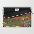 Gustav Klimt "Water Serpents" (detail) Laptop Sleeve Gallery Image 2