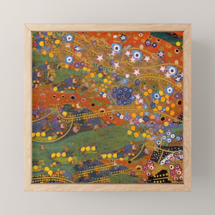 Gustav Klimt "Water Serpents" (detail) Mini Art Print Gallery Image 1