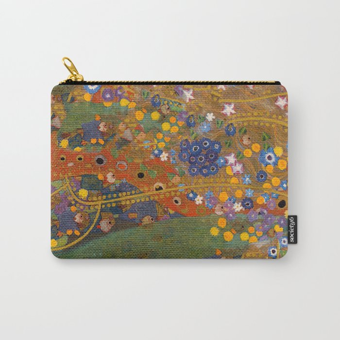 Gustav Klimt "Water Serpents" (detail) Carry All Pouch Gallery Image 1