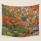 Gustav Klimt "Water Serpents" (detail) Wall Tapestry Gallery Image 4