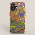 Gustav Klimt "Water Serpents" (detail) iPhone Case Gallery Image 1