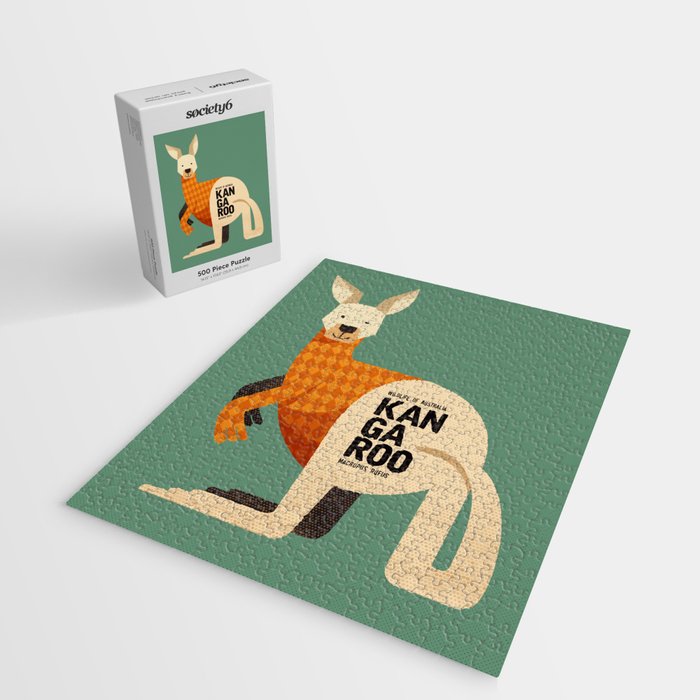 Hello Kangaroo Jigsaw Puzzle Gallery Image 2