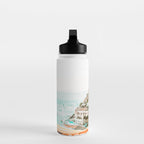 Positano, Italy Beach Vibes Photography Water Bottle Gallery Image 3