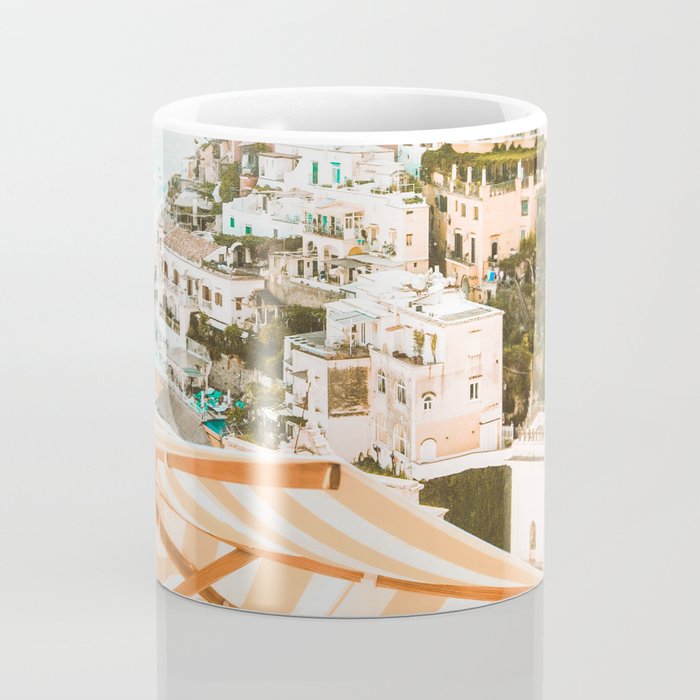Positano, Italy Beach Vibes Photography Coffee Mug Gallery Image 4