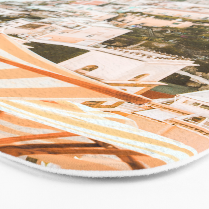 Positano, Italy Beach Vibes Photography Bath Mat Gallery Image 3