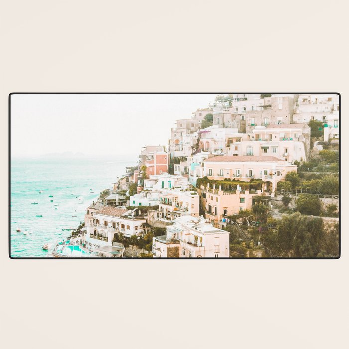 Positano, Italy Beach Vibes Photography Desk Mat Gallery Image 3