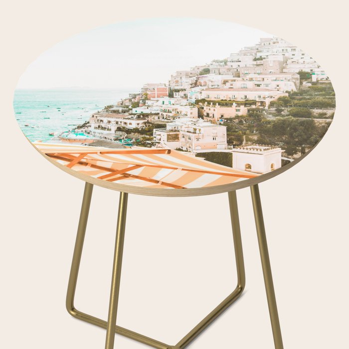 Positano, Italy Beach Vibes Photography Side Table Gallery Image 2