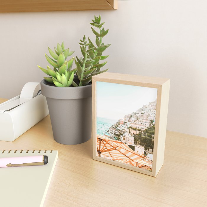 Positano, Italy Beach Vibes Photography Mini Art Print Gallery Image 2