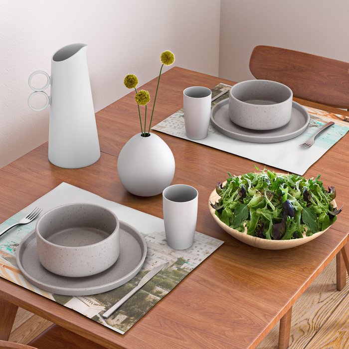 Positano, Italy Beach Vibes Photography Placemat Gallery Image 2