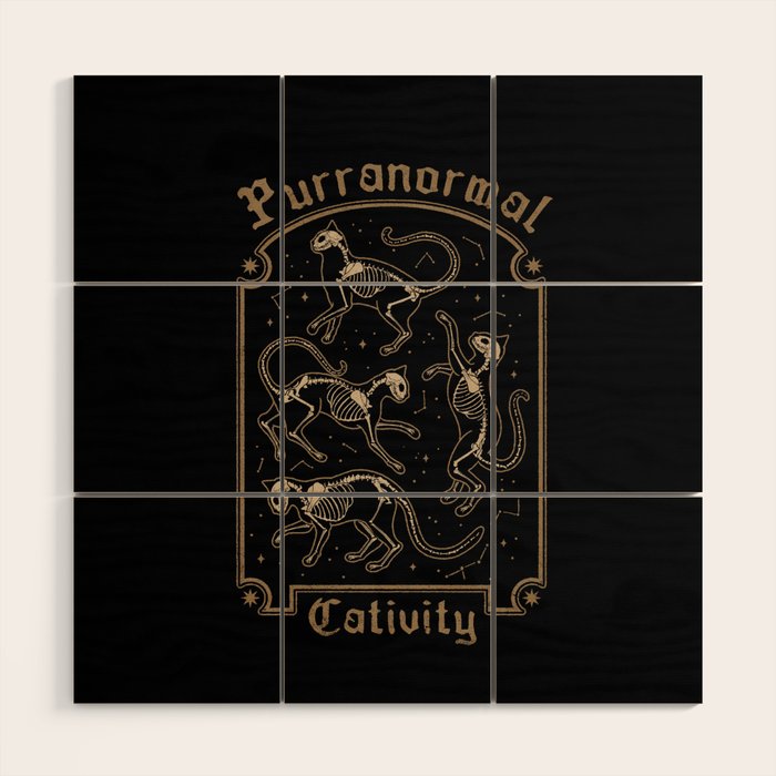 Purranormal Cativity Wood Wall Art Gallery Image 1