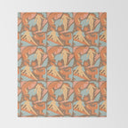 Flow pattern Throw Blanket Gallery Image 2