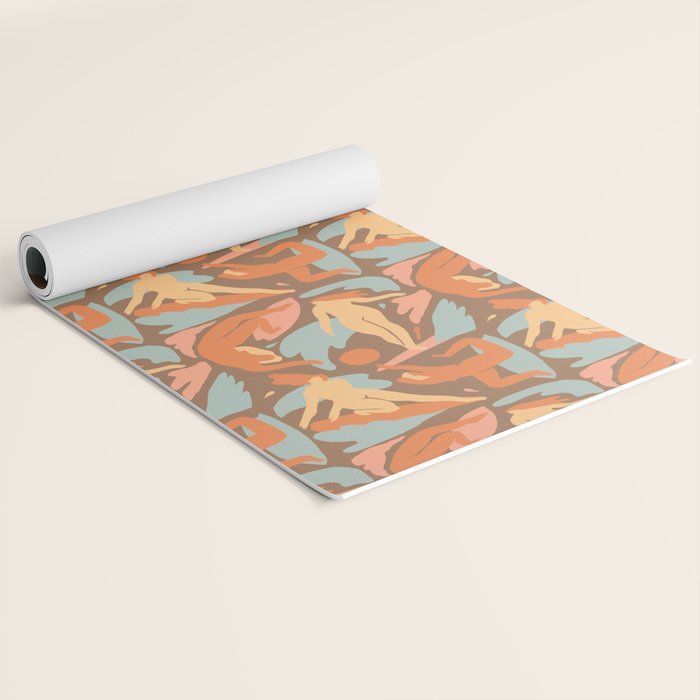 Flow pattern Yoga Mat Gallery Image 2