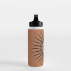 Terracotta Mid Century Sunburst Water Bottle Gallery Image 3