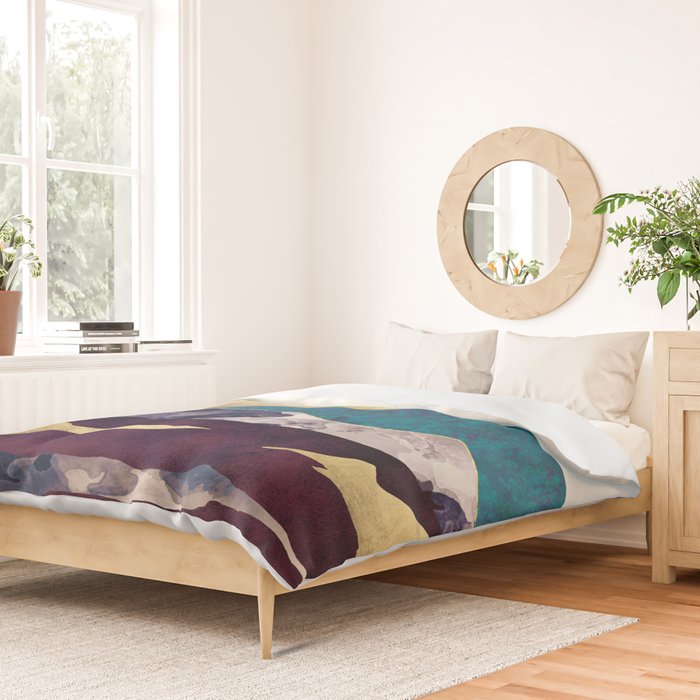 Wine Lake Duvet Cover Gallery Image 2
