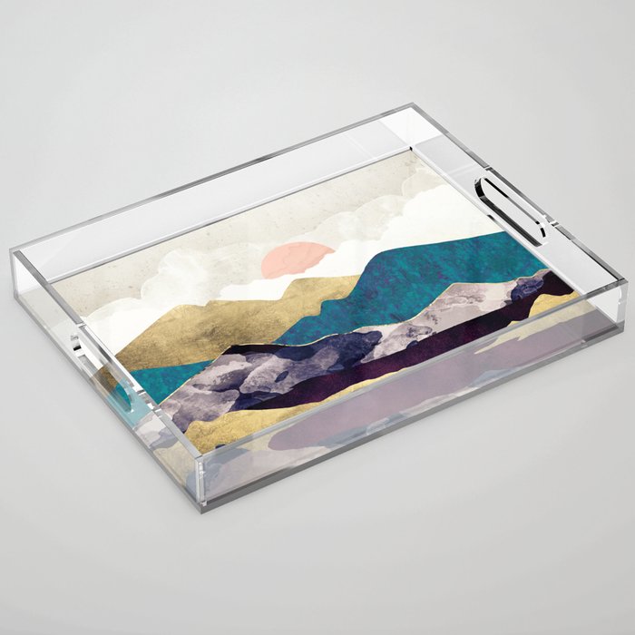 Wine Lake Acrylic Tray Gallery Image 1