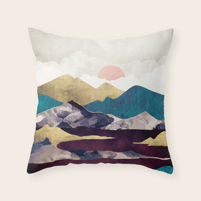 Wine Lake Throw Pillow Gallery Image 6