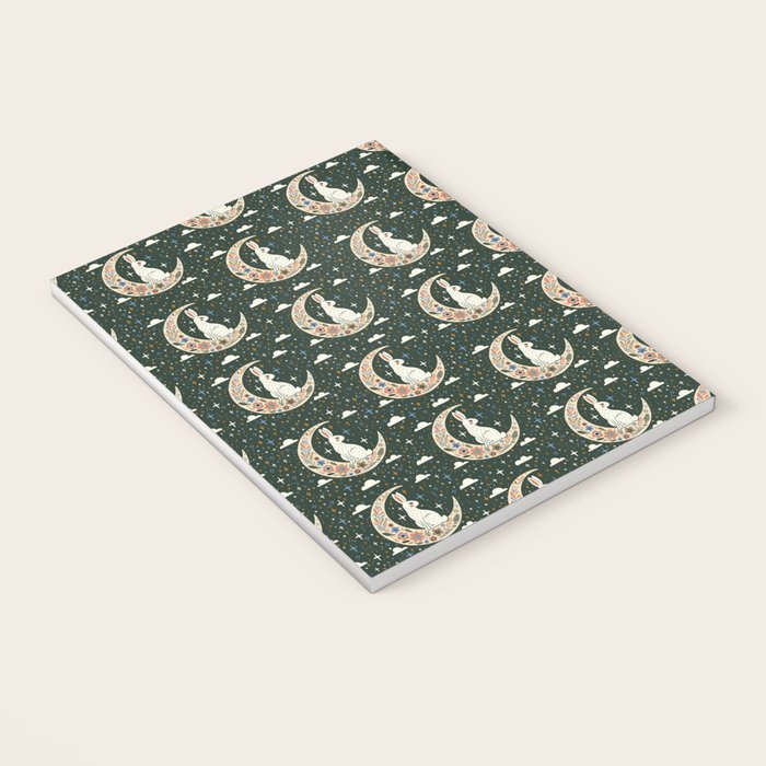 Rabbit on the moon  Notebook Gallery Image 3