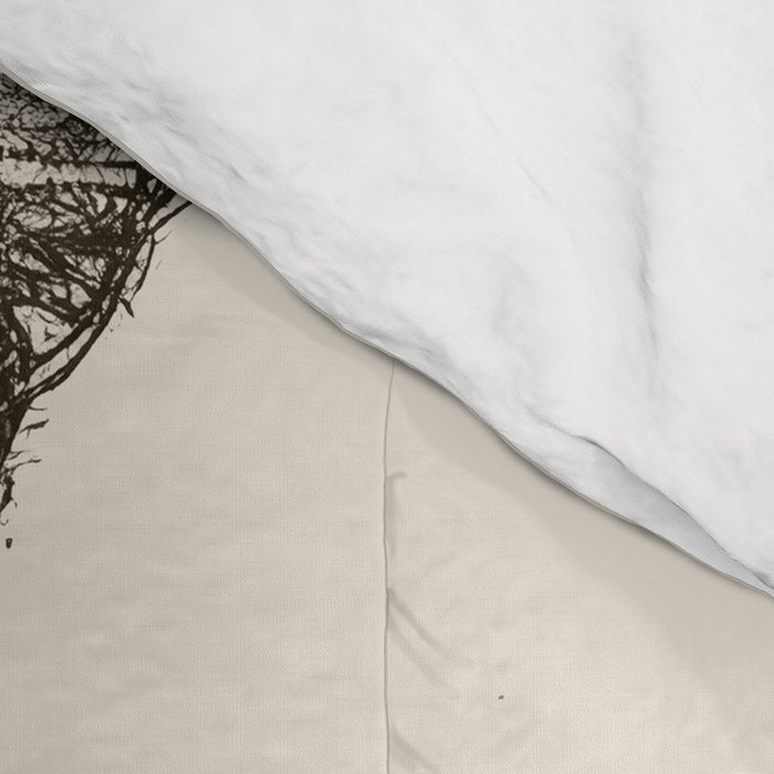 Modern Cat Sketch Comforter Gallery Image 4