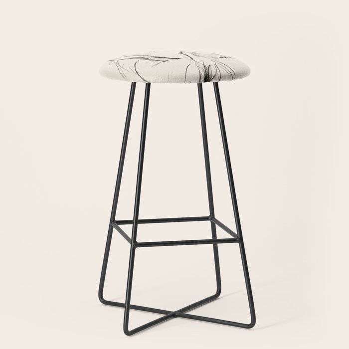 Modern Cat Sketch Stool Gallery Image 1