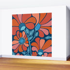 Flower Power IV Wall Mural Gallery Image 2