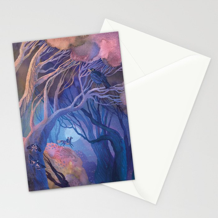 Blue Moon Stationery Card Gallery Image 2