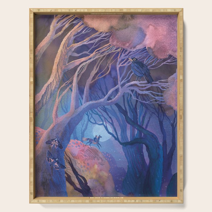 Blue Moon Serving Tray Gallery Image 1