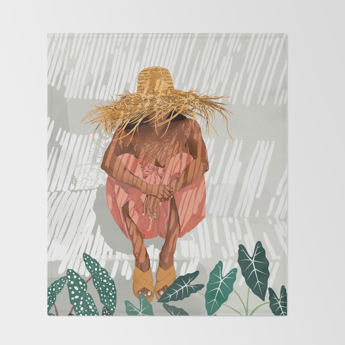Bohemian Vacay Throw Blanket Gallery Image 2