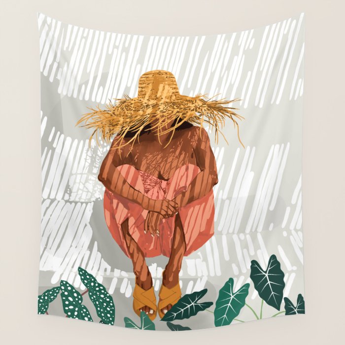 Bohemian Vacay Wall Tapestry Gallery Image 4