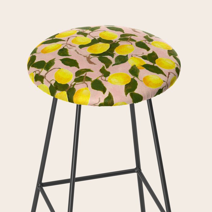 Summer Harvest Lemon Stool Gallery Image 2