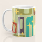 Retro Mid Century Modern Abstract Pattern 225 Coffee Mug Gallery Image 3