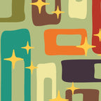Retro Mid Century Modern Abstract Pattern 225 Coffee Mug Gallery Image 2