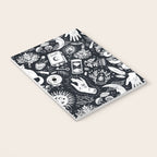 Witchy Things In Black And White Notebook Gallery Image 3