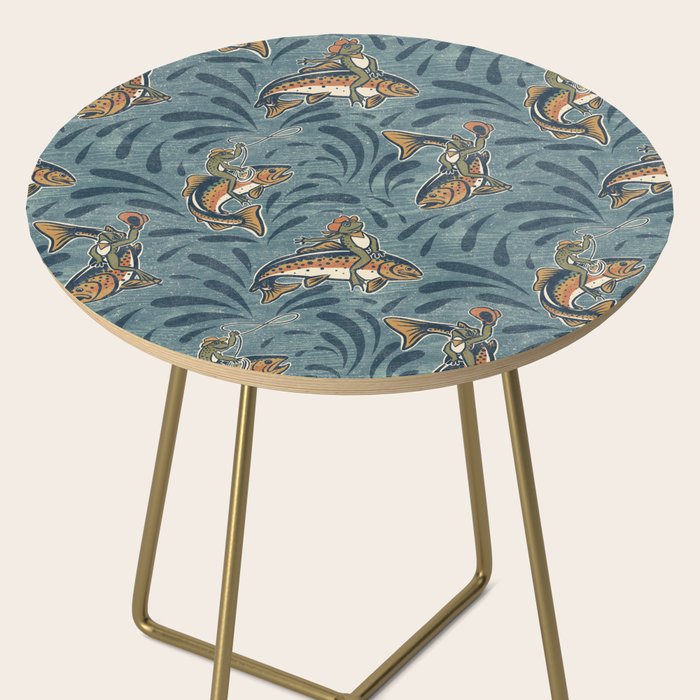 Rodeo Frogs - Blue Side Table Gallery Image 2