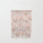 Pink Abstract Tiger Pattern Wall Hanging Gallery Image 1