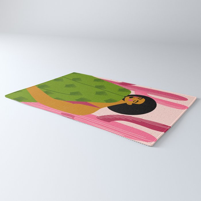 Pink Cactus Rug Gallery Image 3