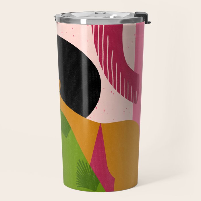 Pink Cactus Travel Mug Gallery Image 2