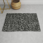 Onyx: Mid Century Abstract Art Rug Gallery Image 1