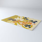Matisse Flower Vase modern Illustration mustard yellow Rug Gallery Image 3