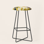 Matisse Flower Vase modern Illustration mustard yellow Stool Gallery Image 1