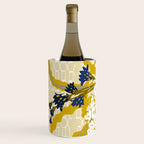 Matisse Flower Vase modern Illustration mustard yellow Wine Chiller Gallery Image 2