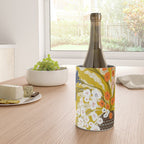 Matisse Flower Vase modern Illustration mustard yellow Wine Chiller Gallery Image 4